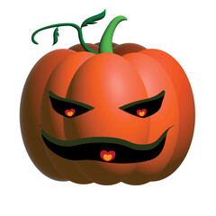 halloween pumpkin dark love heart night