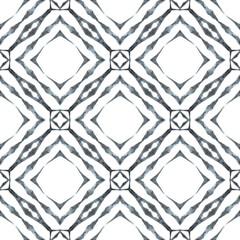 Chevron watercolor pattern. Black and white