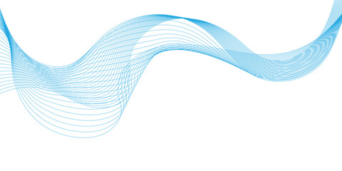 Futuristic Abstract flowing wave lines. Design element for technology, science, modern concept.vector eps 10