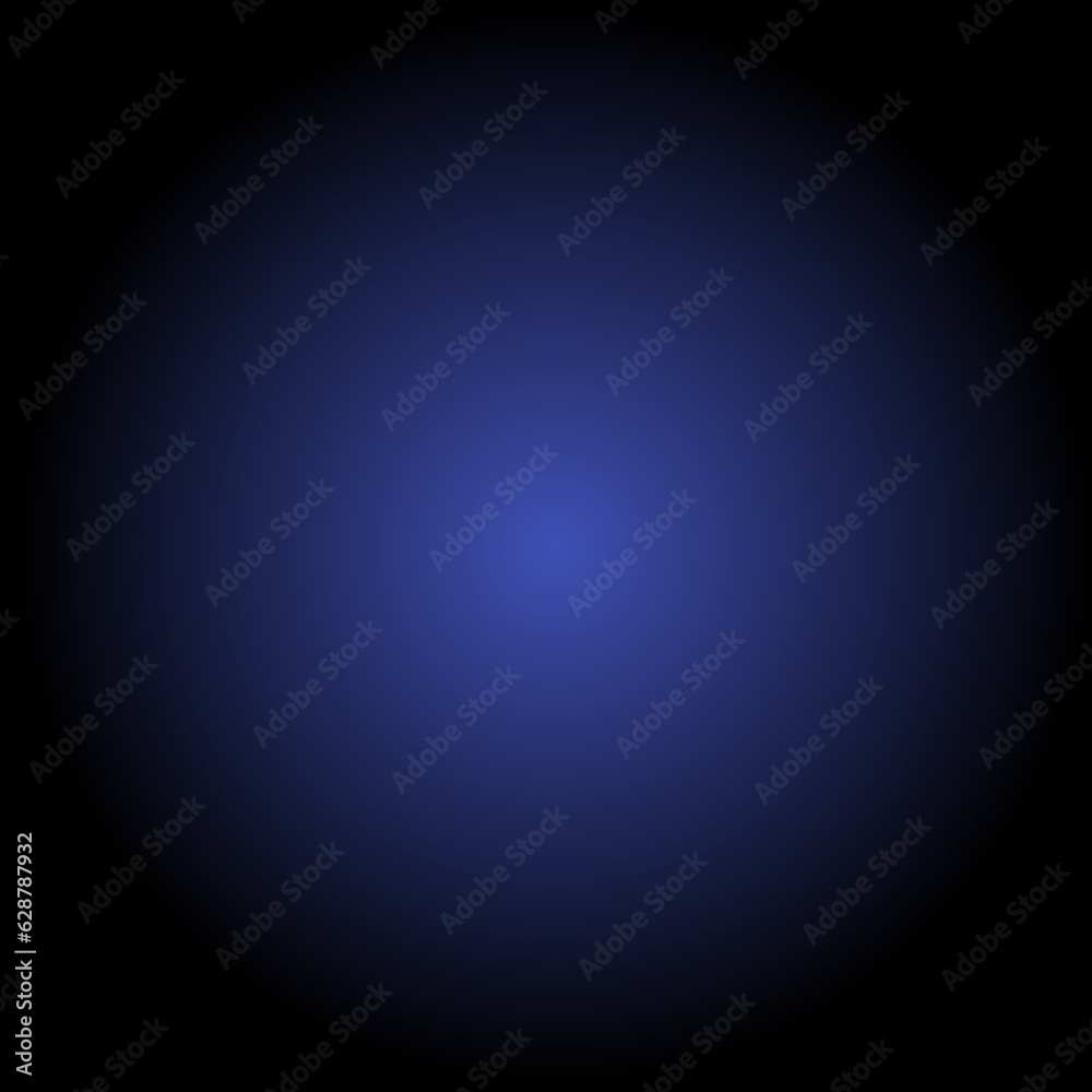 Wall mural dark blue radial gradient colors background and texture