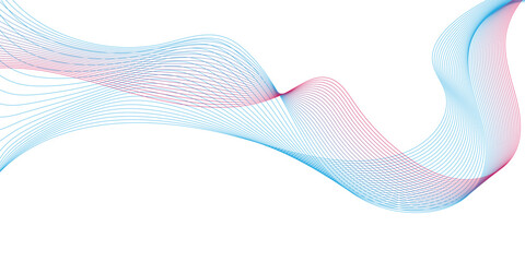 Futuristic Abstract flowing wave lines. Design element for technology, science, modern concept.vector eps 10