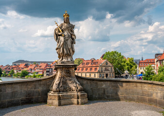 Sculpture of Heilige Kunigunde in Bamberg