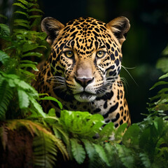 Obraz premium close up of a leopard