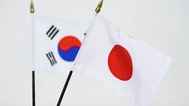 A flag waving in the wind