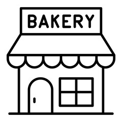 Bakery shop icon