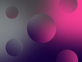 Gradient circle abstract ppt background