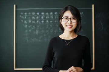 Female teacher chinese training. Generate Ai