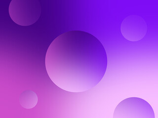 Gradient circle abstract ppt background