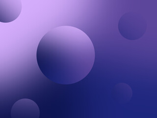 Gradient circle abstract ppt background