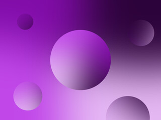 Gradient circle abstract ppt background