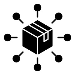 Distribution center icon