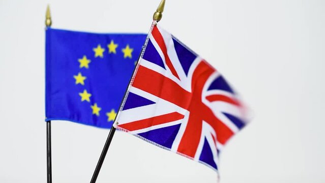 A flag waving in the wind