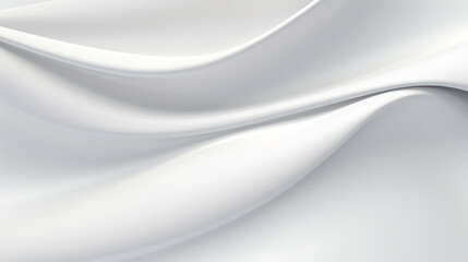Obraz premium Abstract white background with smooth line