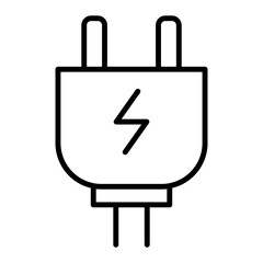 Obraz premium Plug icon