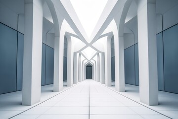 Otherworldly Minimalist Architecture Design Photo