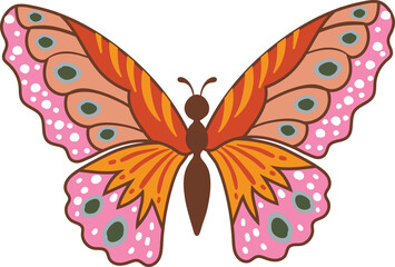 Fall vibes Groovy element