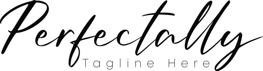 perfect sifnature logo design 