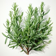 Fototapeta premium Rosemary Sprigs Clipart