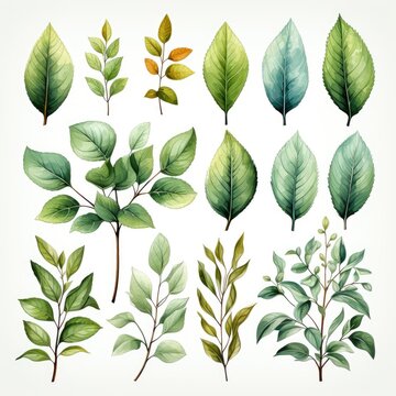 Mint Leaves Clipart