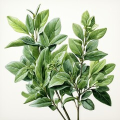 Sage Leaves Clipart