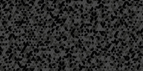 Leopard fur texture.  Abstract geometric background seamless geometric pattern with shapes. Abstract geometric background triangle wallpaper. Gray and black polygonal background.