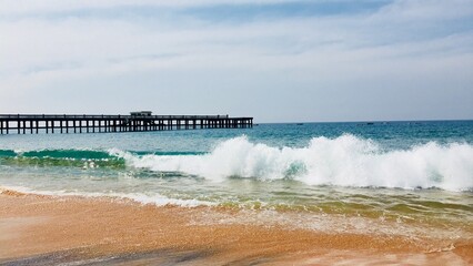 pier on the beach