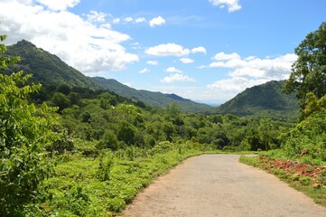 Fototapeta premium road in the mountains