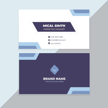 Vector free modern and clean professional business card template| Free download | Eps file | Print ready file |