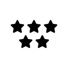 5 star icon symbol vector illustration	