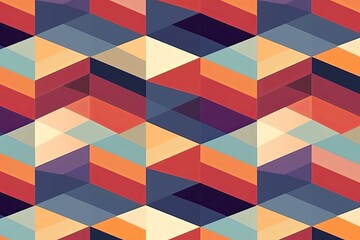 Sleek Seamless Pattern Op Art Background Design