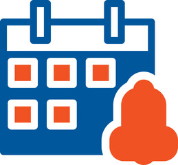 simple calendar icon design 