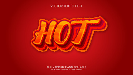 Hot 3D Fully Editable  Vector Eps Text Effect Template Design 