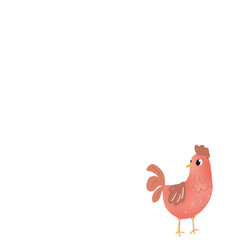 Hen illustration