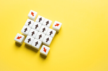 Leave the group. Team breakup. Refusal to follow with the rest. Team size decrease. Dismissal of a part of personnel. Crisis and downsizing. Cost reduction, optimization. Collapse of the business