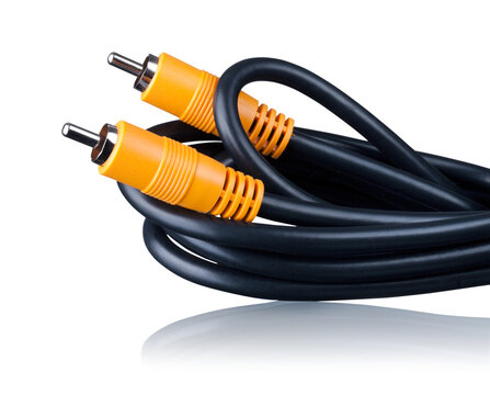 Audio and video cinch cable