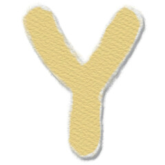 Cute chalk paint alphabet 