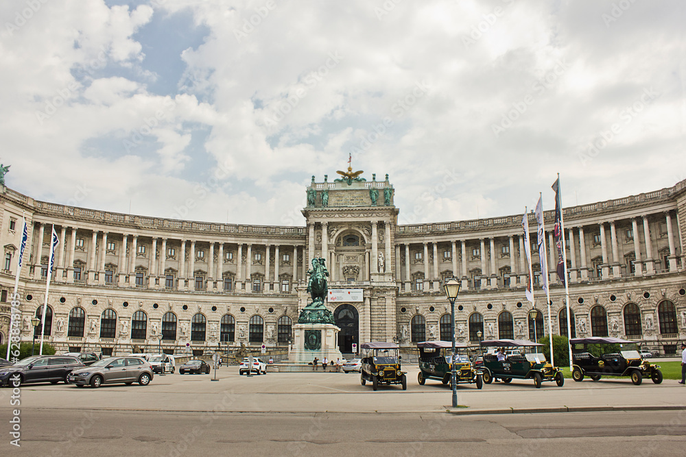 Wall mural Imperial Palace Hofburg in Vienna, Austria