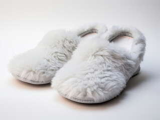 Fluffy slippers 