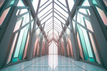 Fototapeta premium Unique Otherworldly Architecture Design Photo