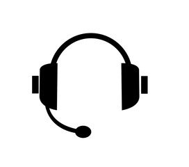 Vector illustration headphone icon
