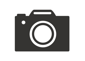Photo camera vector icon