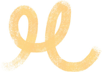 Abstract Brushstroke Watercolor Illustration