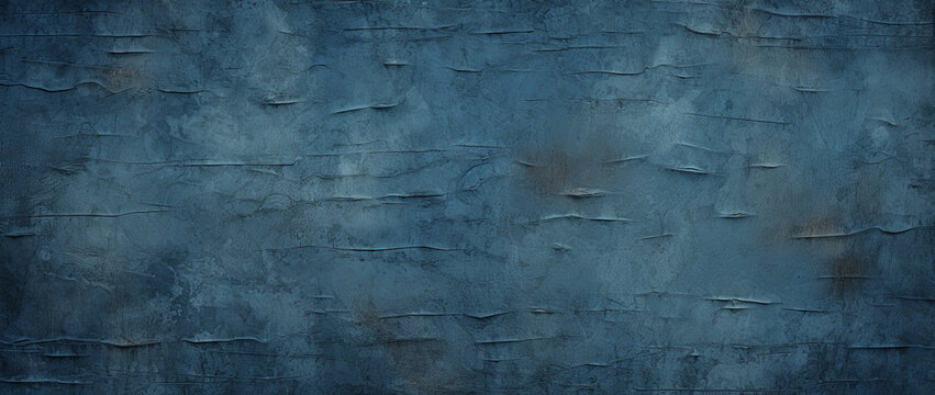 dark blue background, background image of gypsum texture in dark blue tones in grunge style. gray concrete cement background Wall texture. Abstract loft and grunge surface background. AI generation