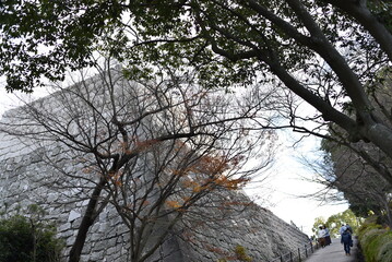 石垣のある風景