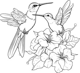 Obraz premium Birds Design Illustration