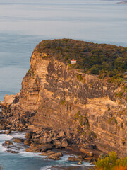 Beautiful view of Avalon headland in the morning, Sydney, Australia.