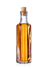 bottle with alcohol
