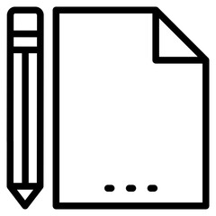 copywrite, paper and pencil