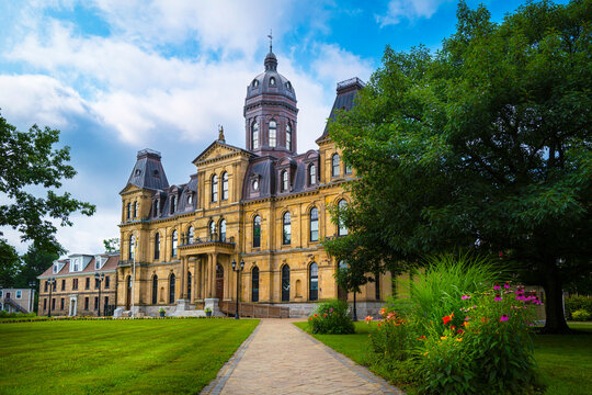 New Brunswick Legislative Building in Fredericton, Canada