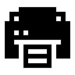 Printer icon. Internet technology concept. Icon in line style